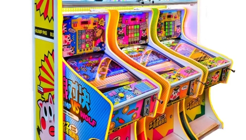 广州市陆兴动漫携新款弹珠机、娃娃机、三边机、儿童娱乐游戏机邀您参加：OY中部游乐展7月7-9日郑州国际会展中心